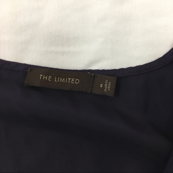 Purple satin cocktail dress - Picture 4 of 5